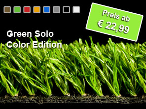 Kunstrasen Green Solo Color Edition